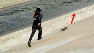 bye bye skateboard...