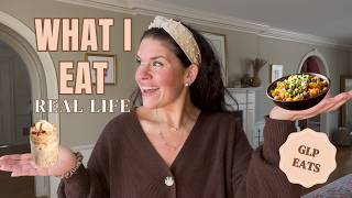 What I Eat In A Day on a GLP-1 (Takeout Included + 120g Protein)