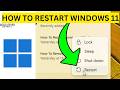 How To Restart Computer on Windows 11(EASY)