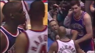 30 Minutes of Rare Old School NBA Heated Moments Part 16