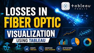 Losses in Fiber optic cables analysis using tabeau