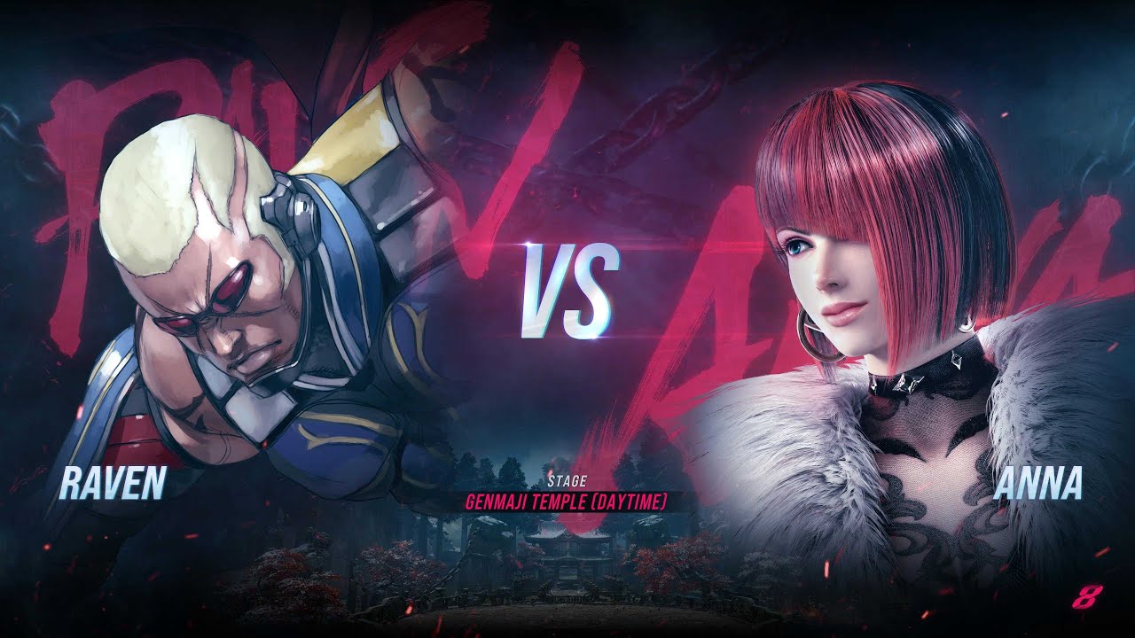 Tekken 8 Raven vs Anna