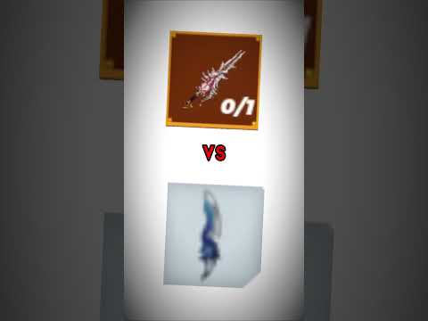 Sekeleton sword Vs iron sword 🤔 sky block item#blockmango #skyblock #pichtzybg
