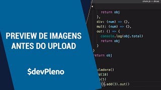 Preview da imagem antes de fazer upload e mais informações do arquivo