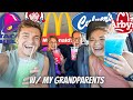Letting The Person In Front of Me Decide What I Eat for 24 Hours w/ my Grandparents!!