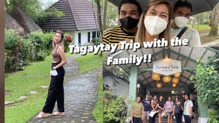 VLOG: Spontaneous Tagaytay trip with the Family!!