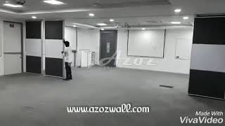 Azoz Operable Wall  Temporary walls/ sliding folding partition collapsible wall s