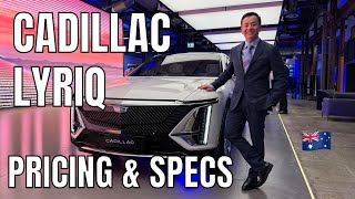 2025 Cadillac Lyriq EV Pricing Specs and First Walkthrough Australia