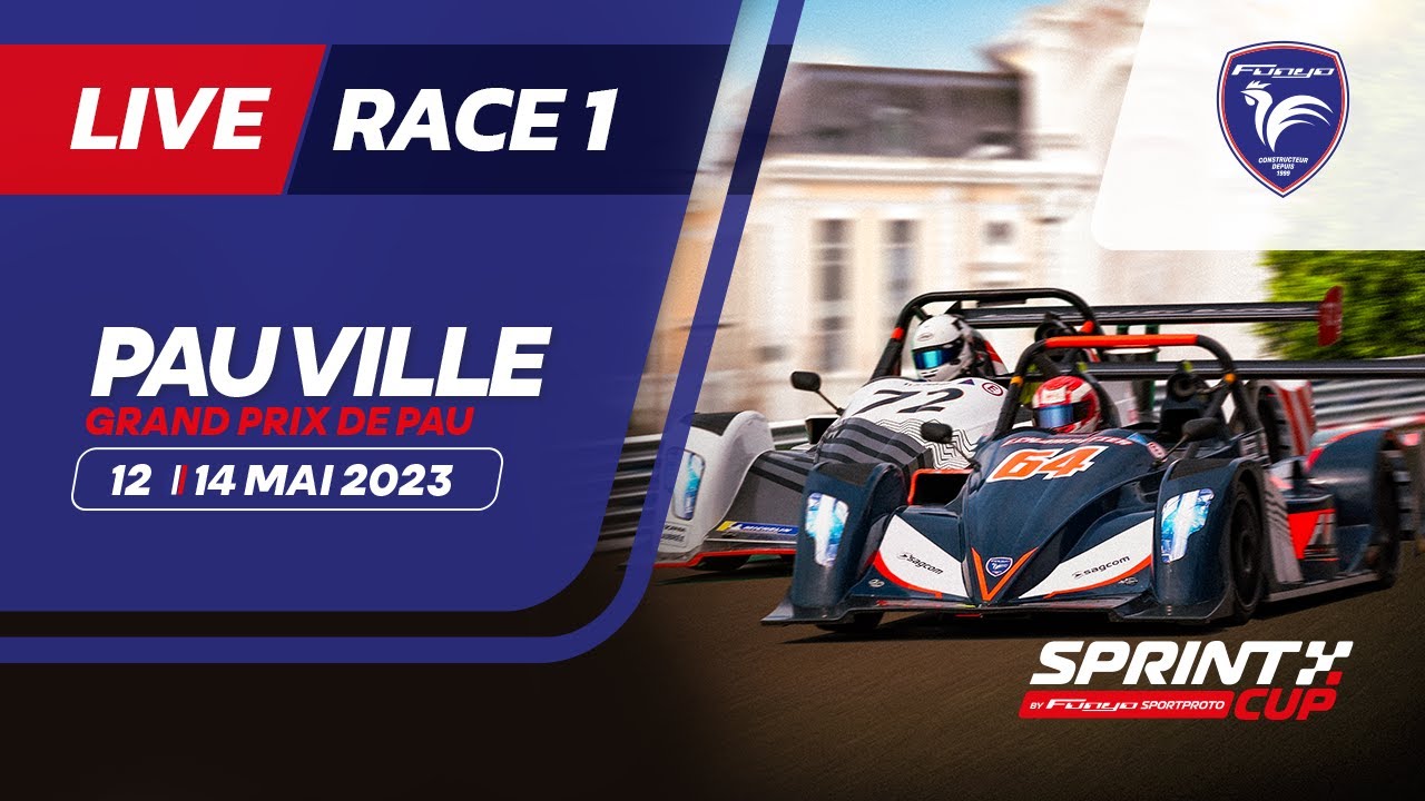 SPRINT Cup By Funio Race 1 PAU VILLE Grand Prix de Pau 2023 YouTube