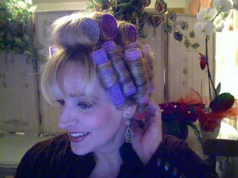 Breck Girl Look Curling Curlers, Velcro Rollers with Dianne Hanks of MakeoverSession....