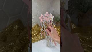 New Year’s Eve craft idea for kids ✨💕 #crafts #diy #cricut #kidscrafts