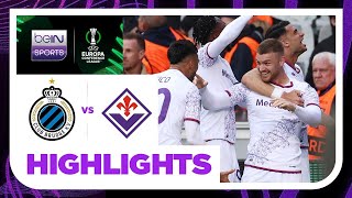 Club Brugge 1-1 Fiorentina | Europa Conference League 23/24 Match Highlights