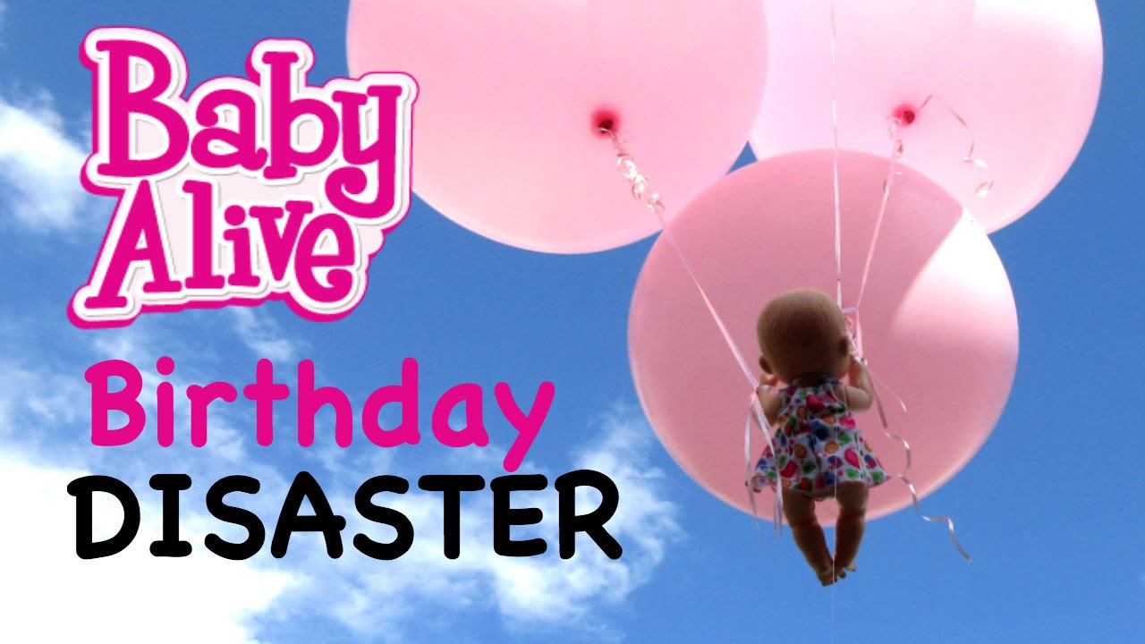 BABY ALIVE Emma Jane's Birthday Party Almost Ends In Disaster!