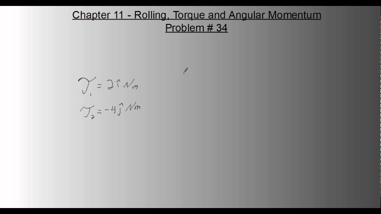 Chapter 11 (Part 7) - Problem 34 - YouTube