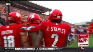 Lamar Jackson 14-yard touchdown run - Florida State vs Louisville