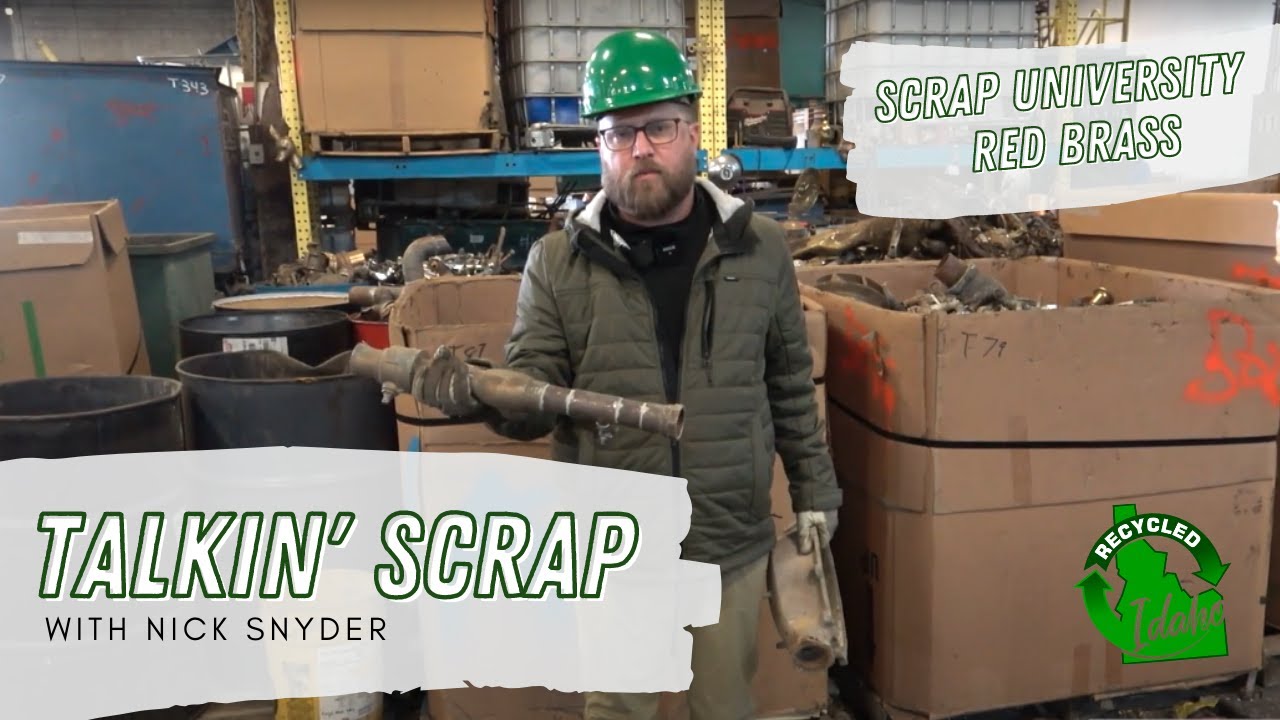 Scrap U:  Ebony / Red Brass