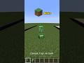 Creeper vs Blocks Minecraft #minecraft #minecraftshorts #minecraftpe #minecraftmemes #shorts