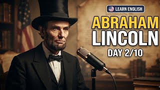 Abraham Lincoln’s Incredible Life Story | Learn English Through Stories | Day 2/10