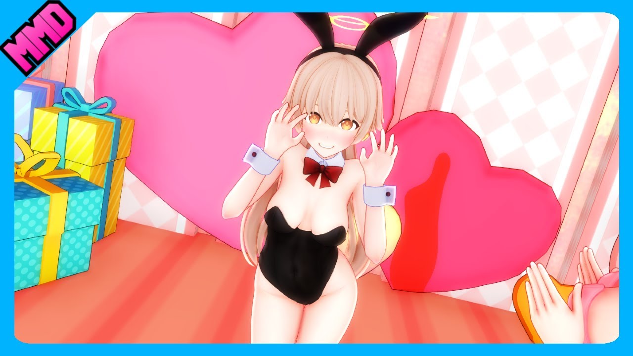 Sad Cat Dance - Bunny version [MMD | Blue Archive]