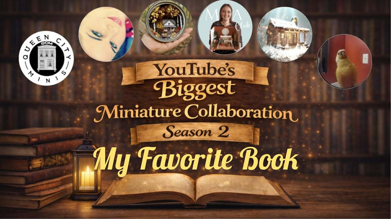 Крупнейшее сотрудничество в области миниатюр на YouTube. Моя любимая книга.