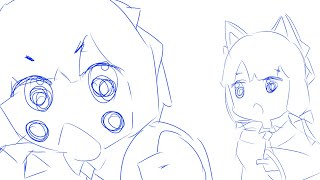 Saiba Momoi Animation 2