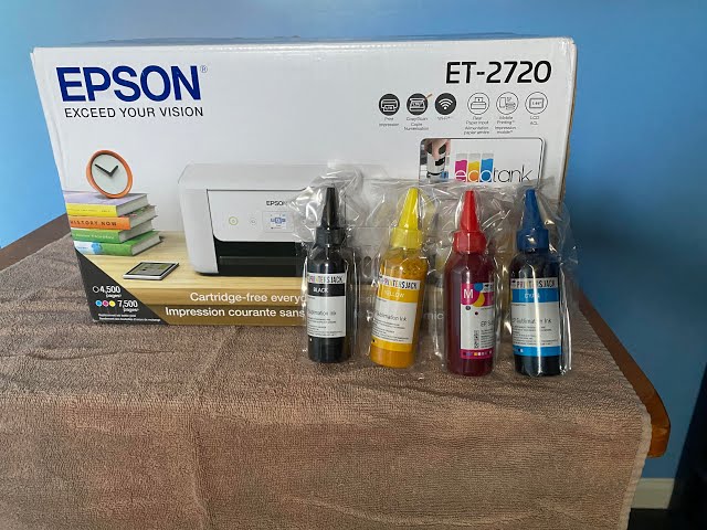 Epson ET-2720 SUBLIMATION PRINTER. EASY SETUP using Printer's Jack