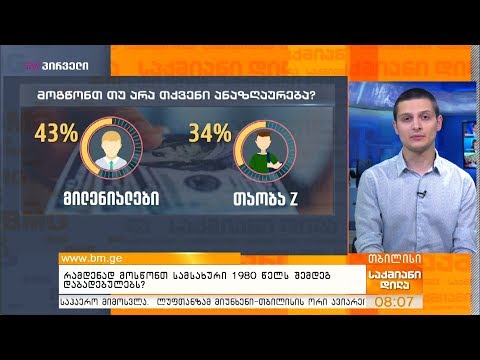 რამდენად მოსწონთ სამსახური 1980 წელს შემდეგ დაბადებულებს?
