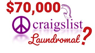 Craigslist $70K Laundromat 4 sale - Is it EARNING?