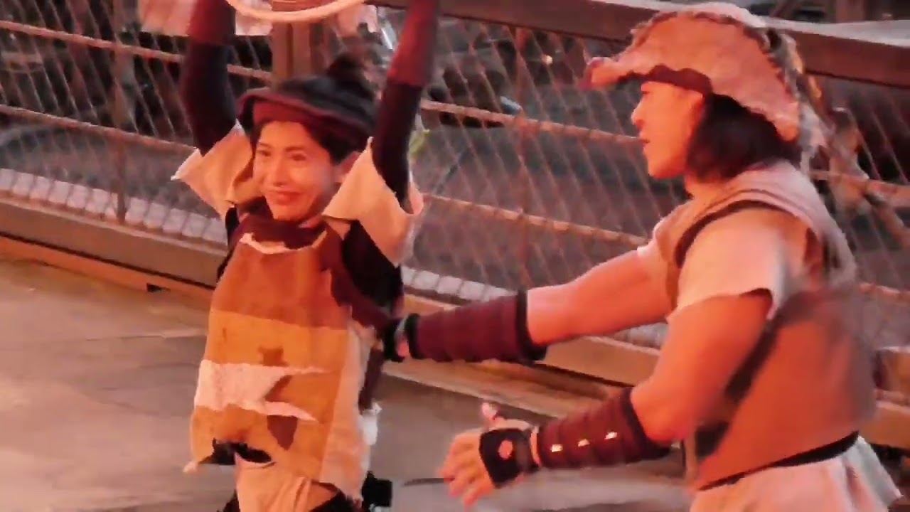 水掛け演出が無くなった、気温8℃の水上要塞アトール【USJ】ウォーターワールド 2024.11.10（火）16:45