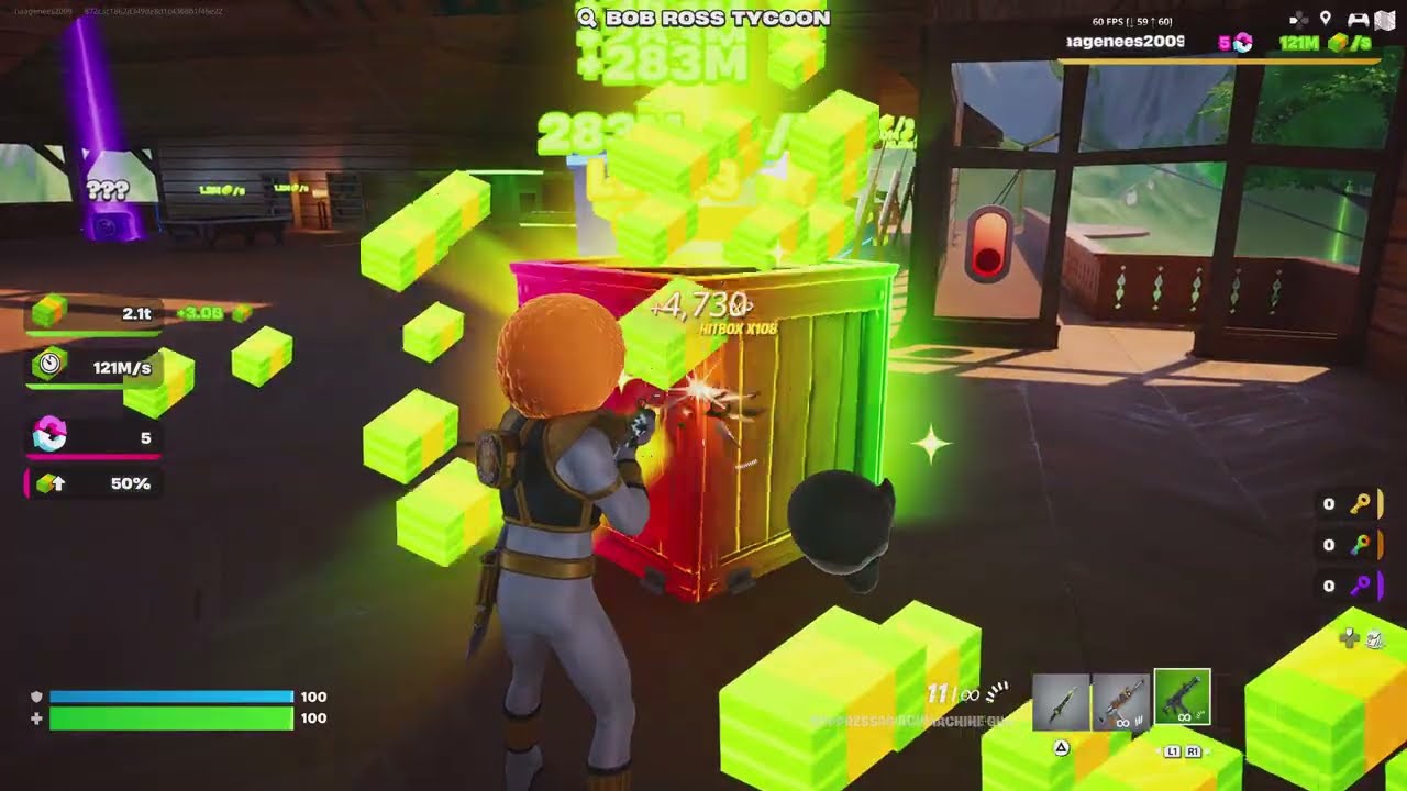 Fortnite weekend bonus XP very fast leveling up! 4k PS5