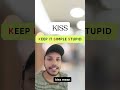 Here is the website that uses the KISS(Keep It Simple Stupid) principle effectively.