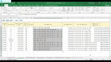 Excel tự động tải hóa đơn mua vào – bán ra