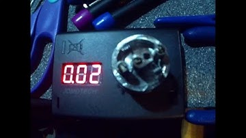 0.02 ohm double coil build on a MUTATION X V2 RDA mounted on a Kamry ROBOT -V
