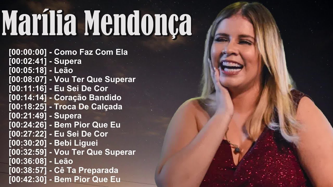 Coleção rainha da sofrência – Marília Mendonça em hits como Graveto e Todo Mundo Vai Sofrer