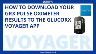 How to connect your GRx Pulse Oximeter to the GlucoRx Voyager App screenshot 5