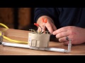 How to Cap Off Light Fixture Wires : Electrical Work