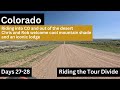 Tour Divide - Days 27-28 - The Basin WY to Steamboat CO