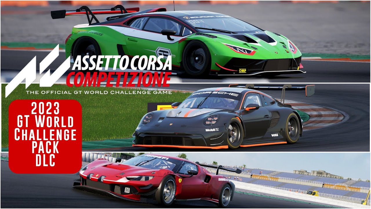 Assetto Corsa Competizione PS5 - 2023 GT World Challenge Pack