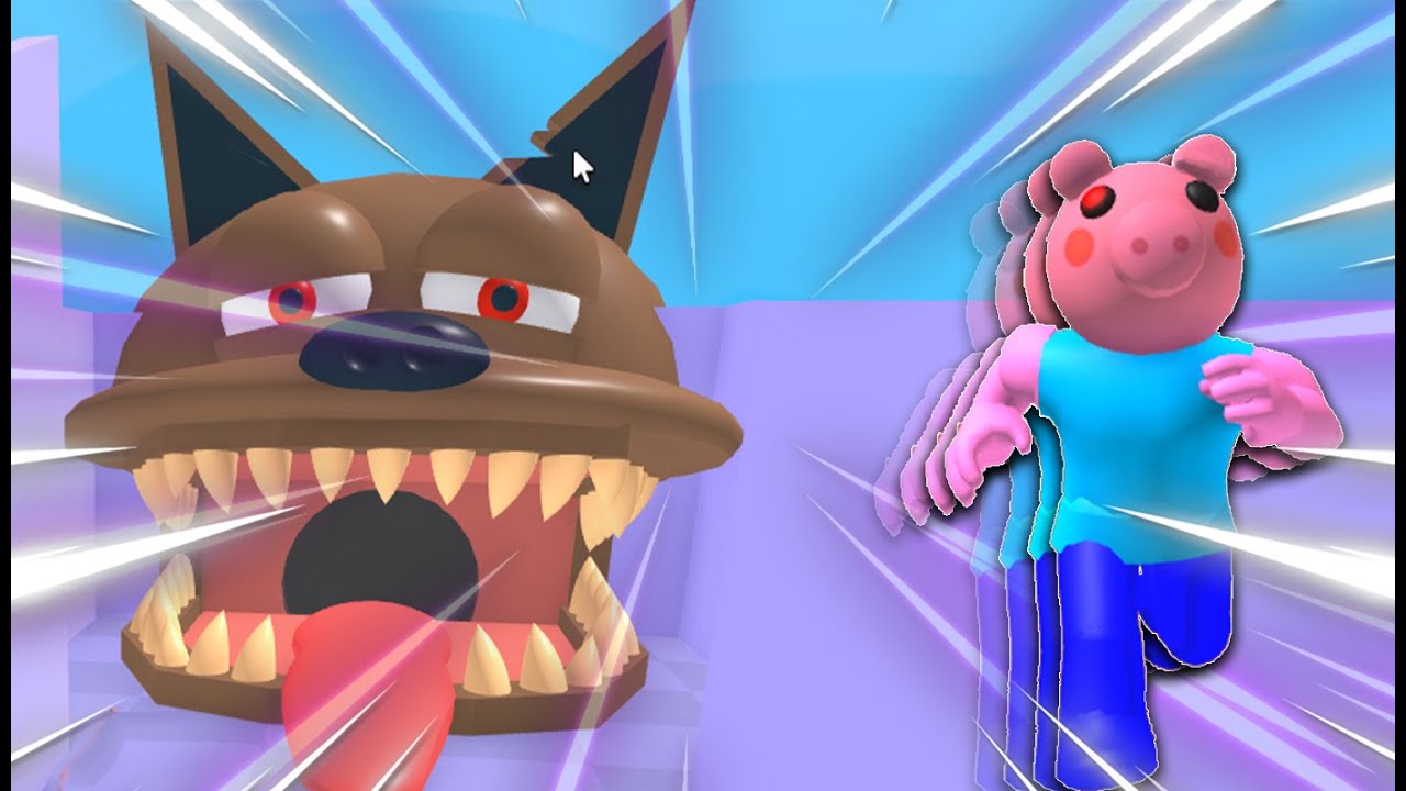 Georgie escapes giant dog at Pet Shop - YouTube