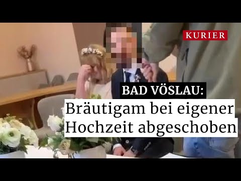 Video: Bräutigam wird bei Hochzeit abgeschoben