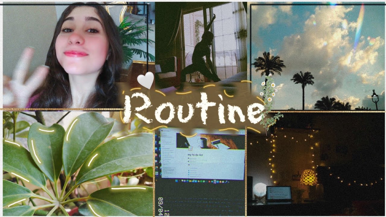 روتيني اليومي وقت الدراسه....My daily routine | يوم منجز في حياتي 🤗