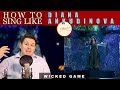 How To Sing Like Diana Ankudinova Wicked Game  - Dr. Marc reacts,  analyzes, and teaches