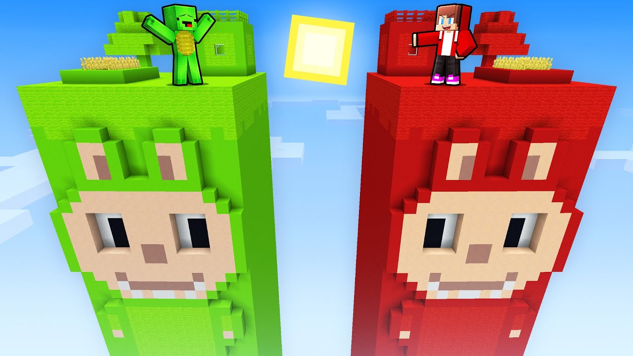 Mikey vs JJ Labubu Chunk Survival Battle in Minecraft (Maizen)