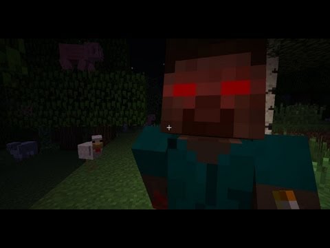 Minecraft: Survival with Herobrine #1 - Спамер Херобрин!
