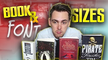 Writing Tips | Choosing a Book & Font Size