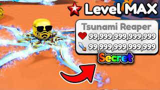 Unlocking MAX LEVEL Tsunami Reaper in Sword Evolution!