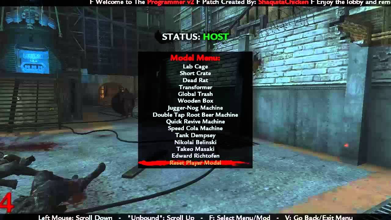 COD WaW Mod Menu Zombies Online 2015 USB + Download xbox 360 or ps3 - 