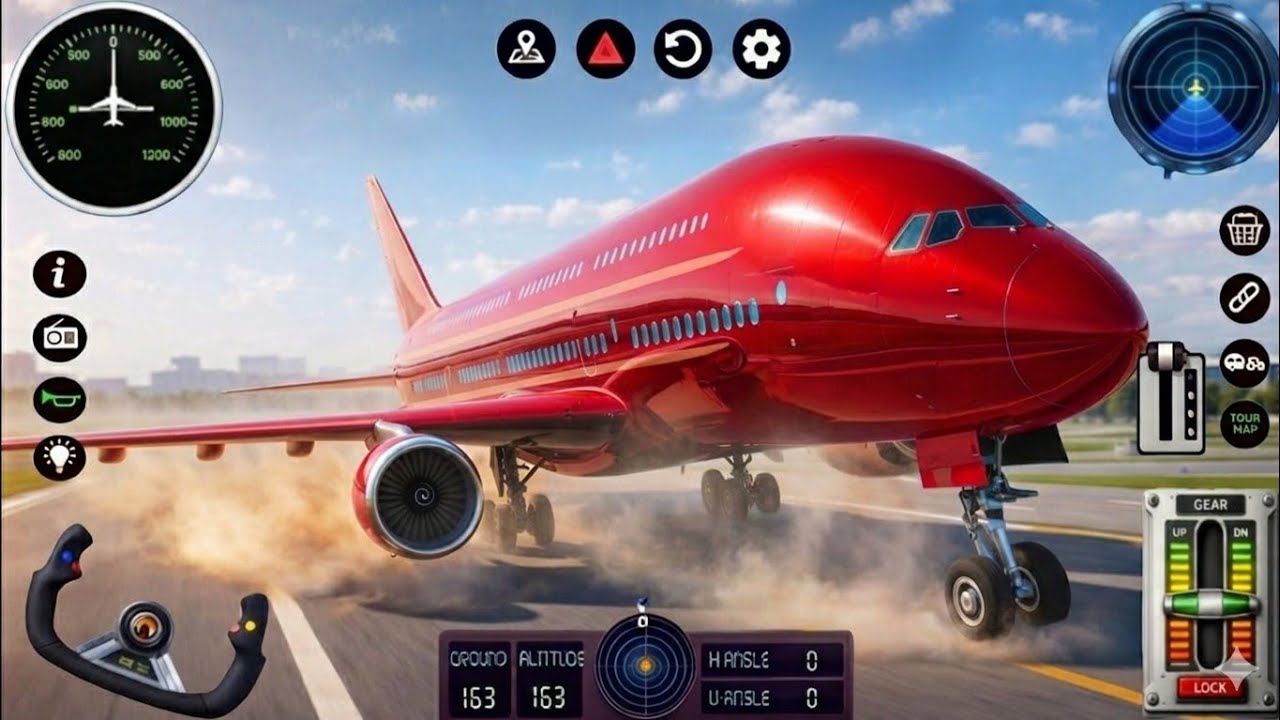 City Airport Emargency Loding - Pilot Handles Deadly Passenger Flight ✈️ Android Gameplay 3