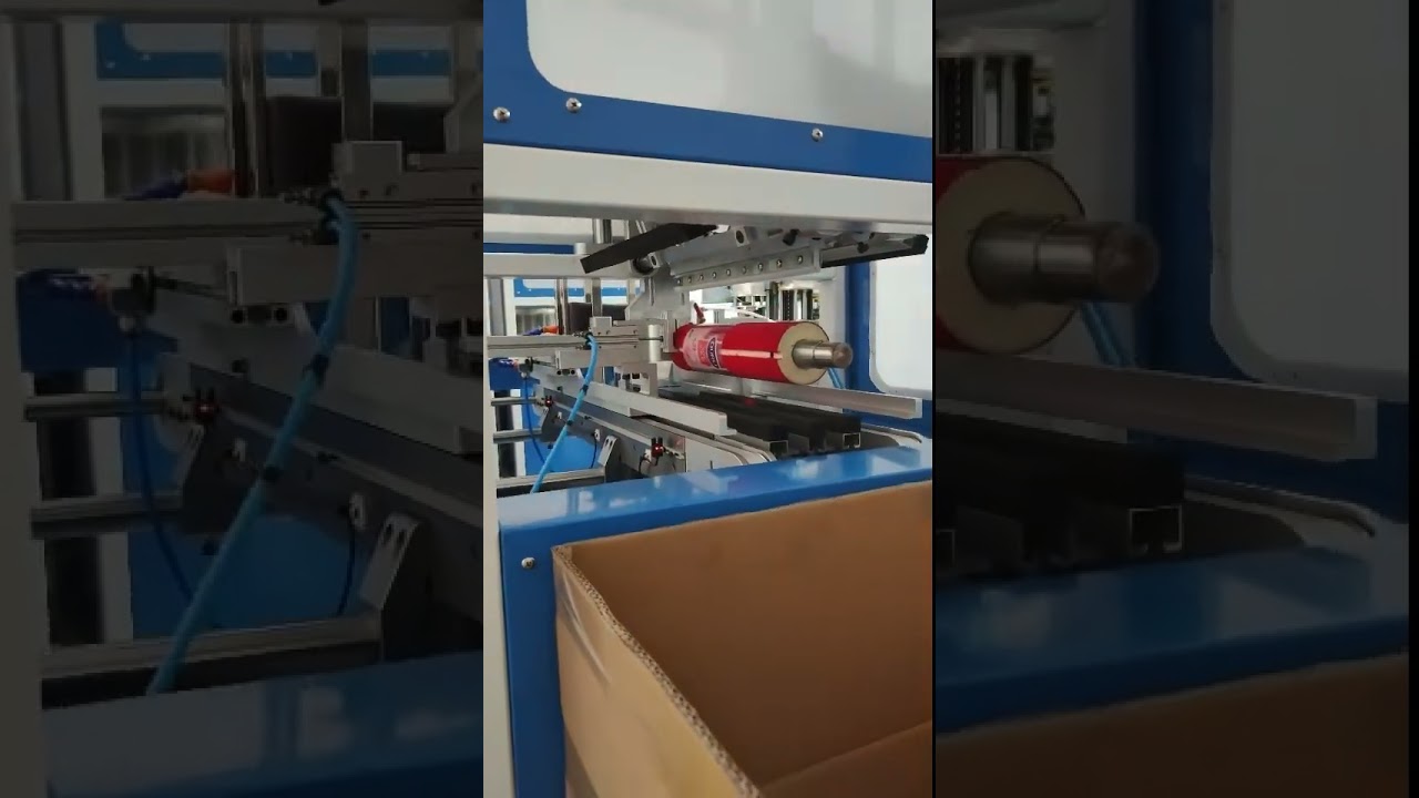 JC-180SA-G automatic plastic cylinder tube box machine glue sealing for package industry 