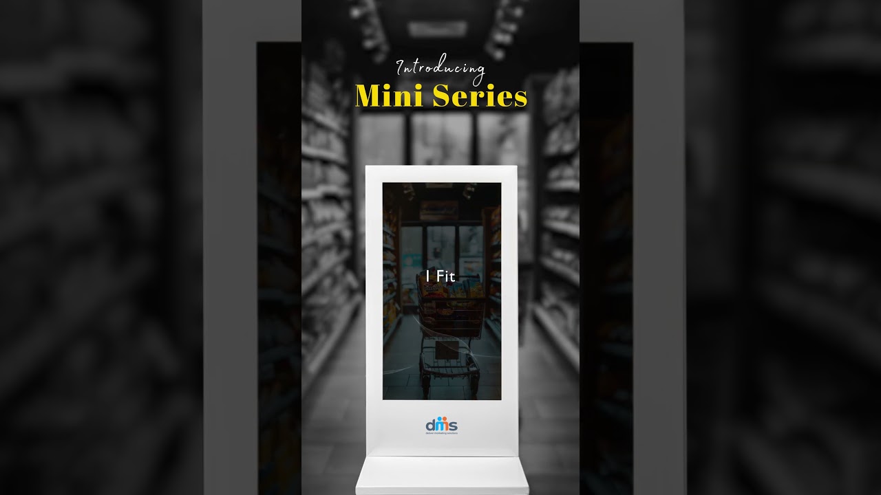 INTRODUCING MINI SERIES | COMPACT DIGITAL KIOSK | DMS INDIA